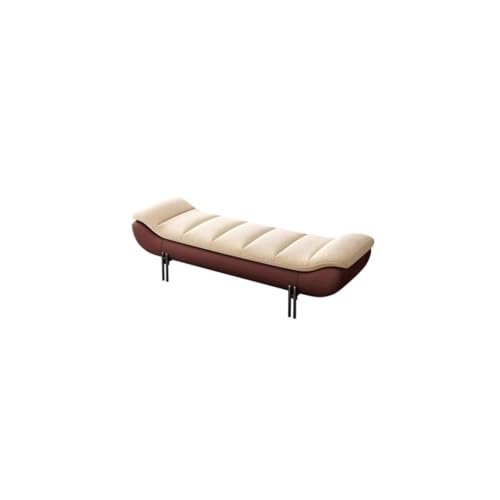 Stilvolle Nachtbank und Hocker für Schlafzimmer, Wohnzimmer oder Ankleidezimmer, vielseitiger Schuhwechsel & Fenstersitzhocker, modernes Hauptschlafzimmer, Möbelakzent von Generisch