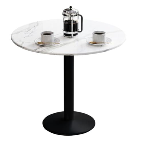 Stilvoller, moderner runder Couchtisch aus schwarzem Granit, 80 cm, skandinavischer Ess- und Balkontisch mit elegantem Tulpensockel, perfekt für Wohnzimmer und Verhandlungsräume Stilvoller, moderner runder Couchtisch aus schwarzem Granit, 80 cm, skandinavischer Ess- und Balkontisch mit elegantem Tulpensockel, perfekt für Wohnzimmer und Verhandlungsräume von Generisch