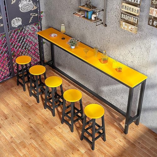 Stilvoller Stehtisch für Küche & Außenbereich – perfekte Frühstücksbar oder Esstisch für Zuhause, Restaurant & Bar – Vielseitiges Design (Hocker nicht im Lieferumfang enthalten) von Generisch