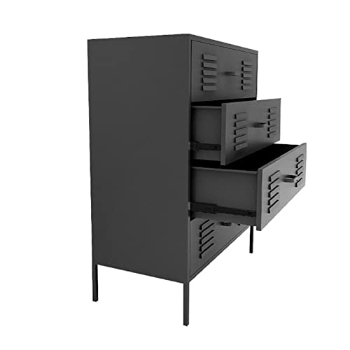 Stilvoller nordischer Aktenschrank aus Metall mit 4 Schubladen – leichter Luxus-Aufbewahrungsschrank für Büro und Wohnzimmer, schickes Eimer-Design, Lösung für Home Office Stilvoller nordischer Aktenschrank aus Metall mit 4 Schubladen – leichter Luxus-Aufbewahrungsschrank für Büro und Wohnzimmer, schickes Eimer-Design, Lösung für Home Office von Generisch