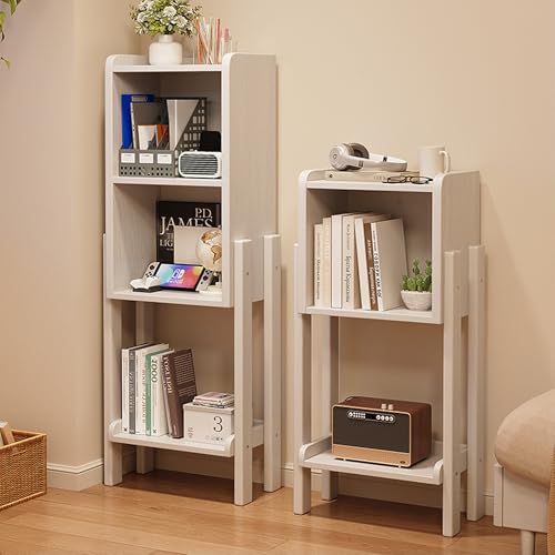 Stilvolles schwarzes Eck-Bücherregal mit hohen Schrankbeinen, mehrfarbige Optionen, abgerundete Kanten, Hoch-Low-Design, perfekt für Heimdekoration und Aufbewahrung, 80 cm + 110 cm Stilvolles schwarzes Eck-Bücherregal mit hohen Schrankbeinen, mehrfarbige Optionen, abgerundete Kanten, Hoch-Low-Design, perfekt für Heimdekoration und Aufbewahrung, 80 cm + 110 cm von Generisch