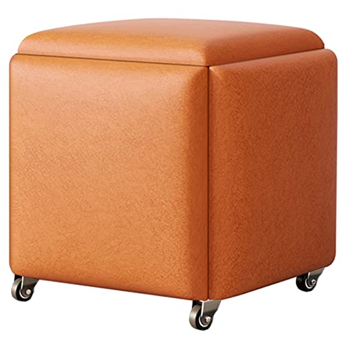 Storage Stool Magic Cube Nesting Chair - Versatile 5 In 1 with Wheels, Multifunction Kitchen Sofa, Stackable Stool, Padded Seat & Metal Frame Storage Stool Magic Cube Nesting Chair - Versatile 5 In 1 with Wheels, Multifunction Kitchen Sofa, Stackable Stool, Padded Seat & Metal Frame von Generisch
