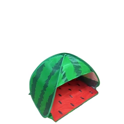 Strand markise Wassermelone Form Zelt Ultra Lichter Pop Up Tragbarer Strand Schatten Sonnenschutz Baldachin mit UPF 50 + UV-Schutz von Generisch