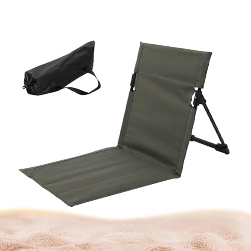 Strandkorb Mit Verstellbarer Rückenlehne,Leichter Klappbar Strandstühle,Wasserfeste Strandliege,Tragbare Strandmatte,Klappbarer Loungesessel,Strandliegestuhl Für Terrasse,Bräunen,Reisen,Entspannen von Generisch