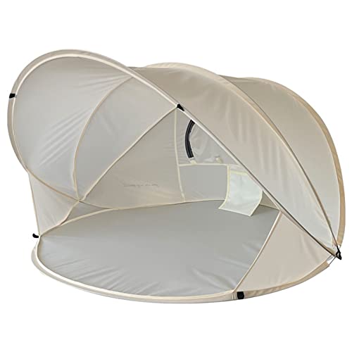 Strandmuschel Pop Up UV Schutz Zelt – Sonnenschutz und Windschutz für den Strand, mini Packmaß, ideal für Outdoor-Aktivitäten, einfach aufzubauen, beige. Strandmuschel Pop Up UV Schutz Zelt – Sonnenschutz und Windschutz für den Strand, mini Packmaß, ideal für Outdoor-Aktivitäten, einfach aufzubauen, beige. von Generisch