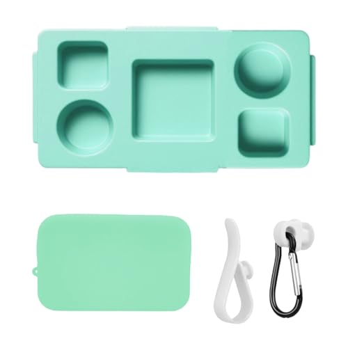 Strandtaschen-Aufsatz-Tablett, multifunktionaler EVA-Becher- und Snack-Organizer mit integriertem Handy-Ständer, schnelles Setup-Zubehör für Studenten, Familienausflüge, Schulausflüge, Picknicks und von Generisch