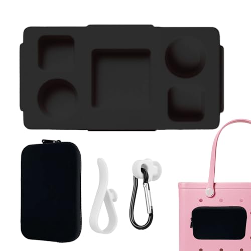 Strandtaschen-Topper-Tablett mit EVA-Getränkehalter, multifunktionaler Snack- und Handy-Organizer, schnell einzurichten, Reisetablett für Studenten, Familienausflüge, Schulausflüge, Veranstaltungen im von Generisch