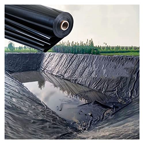 Strapazierfähige 0,2 mm EPDM Teichfolie – Faltbare, wasserdichte HDPE-Fischteichabdeckung für Garten, Wasserfall und Fischlebensraum, Schwarz, 1 x 5 m Größe Strapazierfähige 0,2 mm EPDM Teichfolie – Faltbare, wasserdichte HDPE-Fischteichabdeckung für Garten, Wasserfall und Fischlebensraum, Schwarz, 1 x 5 m Größe von Generisch