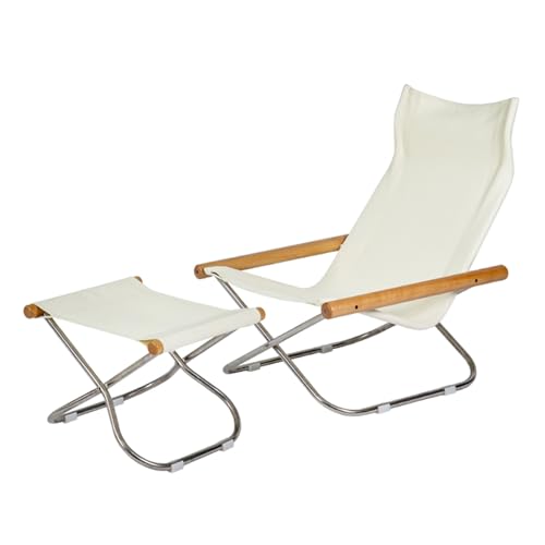 Strapazierfähige Outdoor-Stühle 2er-Set, leicht zu reinigende Strandkörbe für Erwachsene, perfekt für Balkon, Terrasse, Garten oder Wohnzimmer – leicht & bequem von Generisch