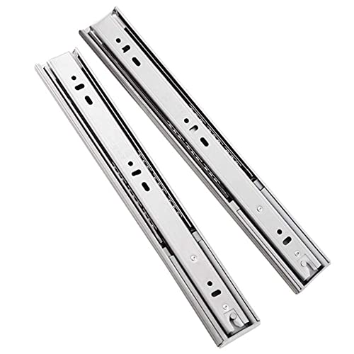 Strapazierfähige Schubladenschienen mit Absenkautomatik, Kugellager, 300 mm, 350 mm, 500 mm, 45 kg Tragkraft, Küchenschrank, Schubladenschienen, 1 Paar von Generisch