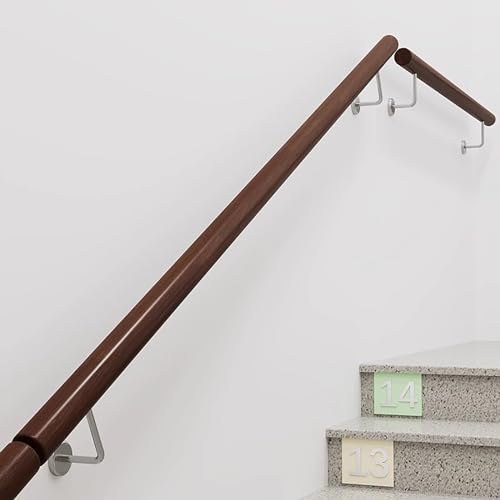 Strapazierfähige Wandhalterung, Wandhalterung, Treppengeländer, mit Stützstangen – Komplett-Set für ältere Menschen und Kinder Strapazierfähige Wandhalterung, Wandhalterung, Treppengeländer, mit Stützstangen – Komplett-Set für ältere Menschen und Kinder von Generisch
