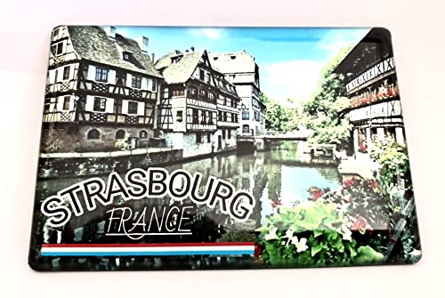 Strassburg Strasbourg Frankreich Elsass Kühlschrankmagnet Souvenir-Kühlschrankmagnet Geschenkartikel von Generisch