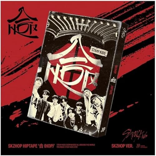 Stray Kids Skzhop Hiptape Hop [SKZHOP ver.] Album + Vorbestellvorteil (gefaltetes Poster + Grafikaufkleber) von Generisch