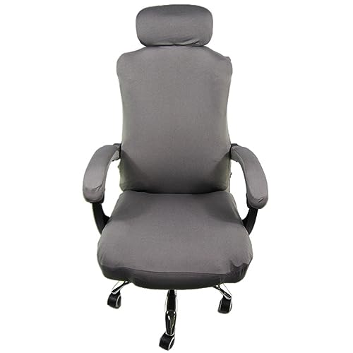 Stretch Bürostuhl Bezug Bürostuhlabdeckung mit Kopfstütze und Armlehnenbezug, Elastische Gaming Stuhl Überzug Kratzfest Universeller Stuhlhussen für Bürostuhl, B Stretch Bürostuhl Bezug Bürostuhlabdeckung mit Kopfstütze und Armlehnenbezug, Elastische Gaming Stuhl Überzug Kratzfest Universeller Stuhlhussen für Bürostuhl, B von Generisch