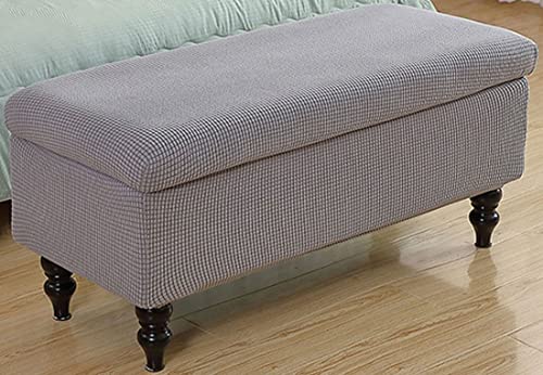 Stretch Ottoman Covers - Rectangle Slipcovers for Storage Banks & Footrests - Comfortable Folding Furniture Protector - Stylish Storage Solution Stretch Ottoman Covers - Rectangle Slipcovers for Storage Banks & Footrests - Comfortable Folding Furniture Protector - Stylish Storage Solution von Generisch