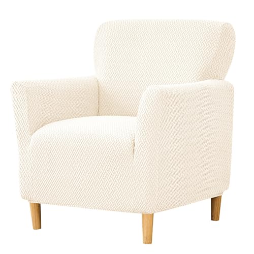Stretch-Sesselhussen, weicher Spandex-Möbelschutz mit elastischer Unterseite für kleine Stühle, perfekt für Wohnzimmer und Bankett, Dekoration, einfach zu installieren und zu reinigen von Generisch