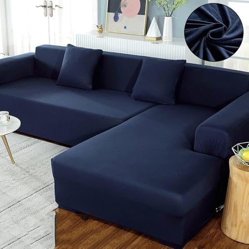 Stretch-Sofabezug für L-förmiges Ecksofa, wasserdicht, haustiersicher, Couchschutz, universelle Passform für 1-5 Sitzer, einfach zu installieren, Wohnzimmer unerlässlich Stretch-Sofabezug für L-förmiges Ecksofa, wasserdicht, haustiersicher, Couchschutz, universelle Passform für 1-5 Sitzer, einfach zu installieren, Wohnzimmer unerlässlich von Generisch
