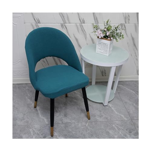 Stretchable Armless Curved Dining Chair Slipcovers - Washable Stylish Covers for Curved Back Chairs - Set of 2/4/6 Pieces - Perfect for Home Decor & Protection von Generisch
