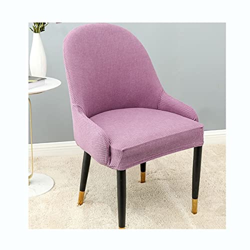 Stretchable Elastic Chair Covers Set of 8 - Pink Sesselhussen for Dining Room Kitchen & Living Room Fits Standard & Desk Chairs Easy to Clean & Install von Generisch