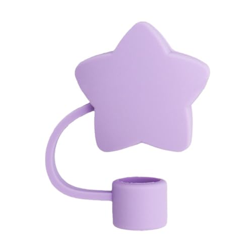 Strohhalm-Abdeckkappen, schöne Stern-Strohabdeckungen, staubdichte Strohhalm-Aufsätze, wiederverwendbare Spitzen, Pr Silikon-Trinkhalm-Deckel, niedlich Strohhalm-Abdeckkappen, schöne Stern-Strohabdeckungen, staubdichte Strohhalm-Aufsätze, wiederverwendbare Spitzen, Pr Silikon-Trinkhalm-Deckel, niedlich von Generisch