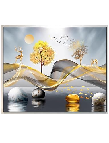 Stromzählerkasten Dekorative Malerei Zählerabdeckung Abdeckung Dekorative Moderne Stromzähler Dekorativer Stromkasten Kreative Abnehmbare Zählerkastenabdeckung(I,60x40cm) von Generisch