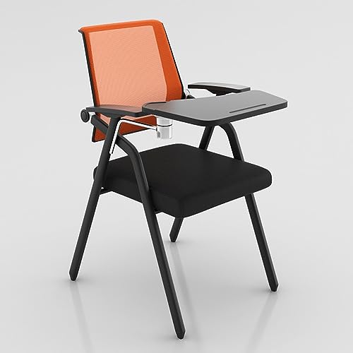 Studentenstuhl mit befestigtem Schreibtisch – Faltbarer Bürostuhl aus Netzstoff mit Schreibtafel, 4er-Pack kommerzielle Trainingsstühle Studentenstuhl mit befestigtem Schreibtisch – Faltbarer Bürostuhl aus Netzstoff mit Schreibtafel, 4er-Pack kommerzielle Trainingsstühle von Generisch