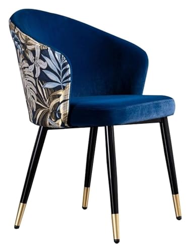 Stuhl Küche Esszimmerstühle Wohnzimmer Sessel mit schwarzen Stahlbeinen, Sitz und Rückenlehnen Lounge Chair Stabile Unterstützung Stuhl Küche Esszimmerstühle Wohnzimmer Sessel mit schwarzen Stahlbeinen, Sitz und Rückenlehnen Lounge Chair Stabile Unterstützung von Generisch