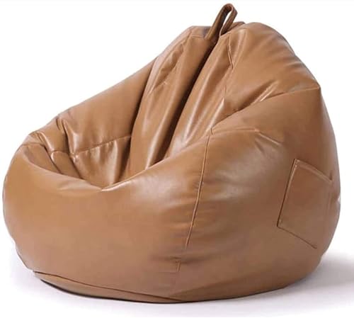 Stuhl – Lazy Floor Sofa Sitzsack für Gaming & Entspannung, PU-Leder – perfekt für Wohnzimmer, Schlafzimmer oder Studentenwohnheim – nur Bezug von Generisch