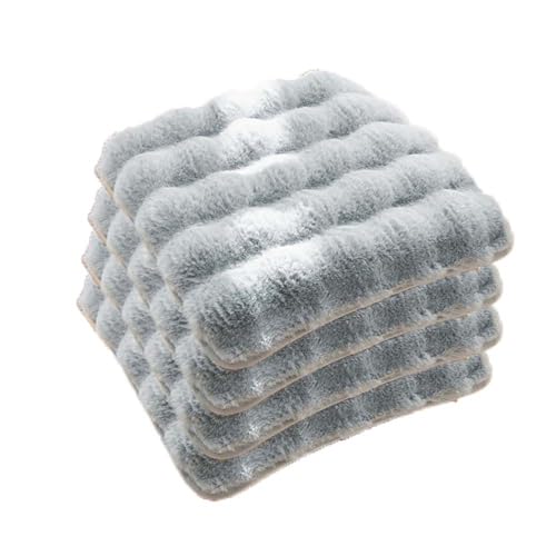 Stuhlkissen - Plüsch Sitzpolster mit Bändern für Ess- und Gartenstühle Verdicktes weiches Kissen 4er Set Stuhlkissen - Plüsch Sitzpolster mit Bändern für Ess- und Gartenstühle Verdicktes weiches Kissen 4er Set von Generisch