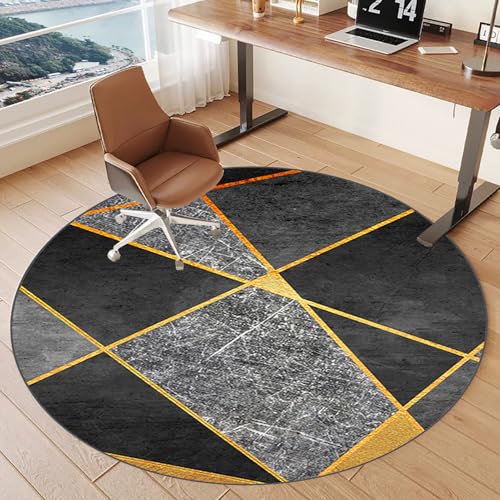 Stuhlmatte, Bürostuhlmatte für Hartböden, runde Computer-Gaming-Stuhlmatte, Teppichschutz, Stuhlmatte, groß, rutschfeste Schreibtischstuhlmatte für Teppichböden, Bodenschutzmatte für Büro und Zuhause Stuhlmatte, Bürostuhlmatte für Hartböden, runde Computer-Gaming-Stuhlmatte, Teppichschutz, Stuhlmatte, groß, rutschfeste Schreibtischstuhlmatte für Teppichböden, Bodenschutzmatte für Büro und Zuhause von Generisch