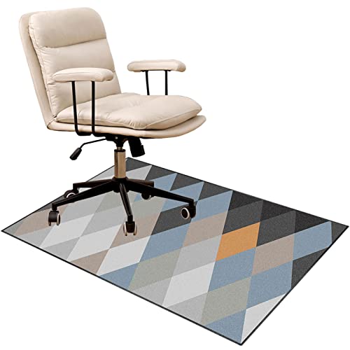 Stuhlmatte für Teppich- und Hartholzböden mit niedrigem und mittlerem Flor, Bürostuhl, Bodenschutz, Gaming-Stuhlmatte, langlebige Schreibtischunterlage für Rollstühle, 120 × 140 cm Stuhlmatte für Teppich- und Hartholzböden mit niedrigem und mittlerem Flor, Bürostuhl, Bodenschutz, Gaming-Stuhlmatte, langlebige Schreibtischunterlage für Rollstühle, 120 × 140 cm von Generisch