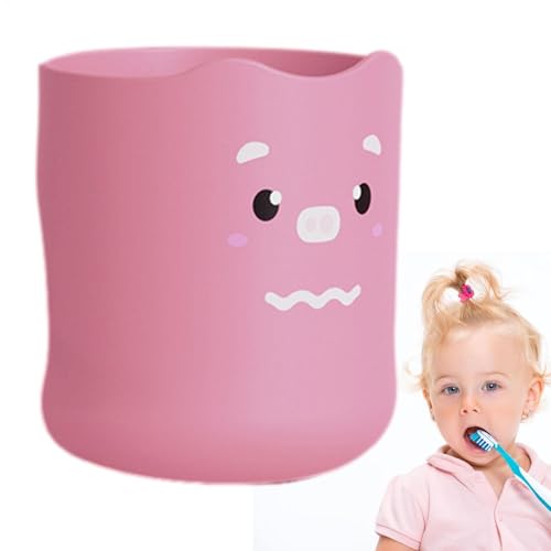 Süße Zahnbürstenbecher für Kinder - 300 ml Cartoon Mundwash Cup | Ergonomische & unzerbrechliche Badezimmerbecher für Zahnbürsten und Zahnpasta, Mehrzweckkinder, die für den täglichen Gebrauch, das Re Süße Zahnbürstenbecher für Kinder - 300 ml Cartoon Mundwash Cup | Ergonomische & unzerbrechliche Badezimmerbecher für Zahnbürsten und Zahnpasta, Mehrzweckkinder, die für den täglichen Gebrauch, das Re von Generisch