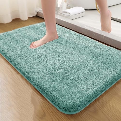 Super saugfähige, rutschfeste Badematte, maschinenwaschbar, Badezimmer-Bodenteppich für Duschwanne, Waschbecken, Dunkelgrau, 50 x 80 cm Super saugfähige, rutschfeste Badematte, maschinenwaschbar, Badezimmer-Bodenteppich für Duschwanne, Waschbecken, Dunkelgrau, 50 x 80 cm von Generisch