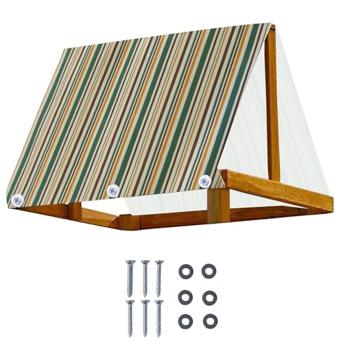 Swing Canopy Ersatzabdeckung, 43 x 90 Zoll Swing Set Ersatzplane - Außenüberdachung für Außern im Hinterhof -Fischerei Camping von Generisch