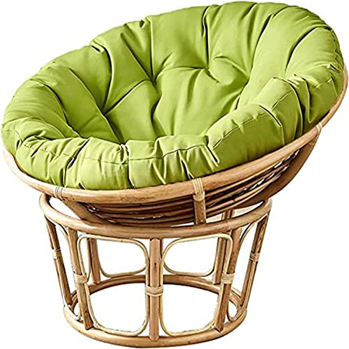 Swing Egg Chair Replacement Cushion Papasan Chair Cushion Foldable Water-Resistant Egg Chair Cushion Round Hanging Basket Chair Cushion Replacement Mat (not include the rattan chairs) von Generisch