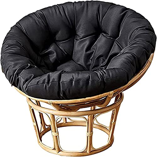 Swing Egg Chair Replacement Cushion Papasan Chair Cushion Foldable Water-Resistant Egg Chair Cushion Round Hanging Basket Chair Cushion Replacement Mat (not include the rattan chairs) von Generisch