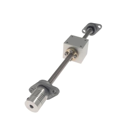 T8-Schraubensatz, horizontale oder vertikale Schraubenstange, Steigung 2 mm, Führung 8, Länge 100, 200, 300, 450, 3D-Drucker(KFL08,M24) von Generisch