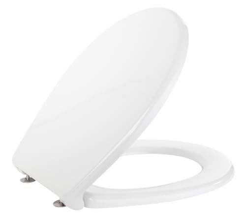 TRINNITY WC-Sitz MARO weiß mit Deckel und Edelstahlscharnier | MAROSIES TRINNITY WC-Sitz MARO weiß mit Deckel und Edelstahlscharnier | MAROSIES von Generisch