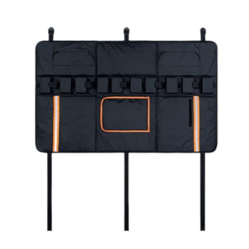 Tailgate Cycle Pad, Tailgates Cover with Reflective Strips, 53.15x32.68 Inches Portable & Sturdy, Truck Transportation Accessory for Family, Men, Husband, Cycling Gears Protection Tailgate Cycle Pad, Tailgates Cover with Reflective Strips, 53.15x32.68 Inches Portable & Sturdy, Truck Transportation Accessory for Family, Men, Husband, Cycling Gears Protection von Generisch