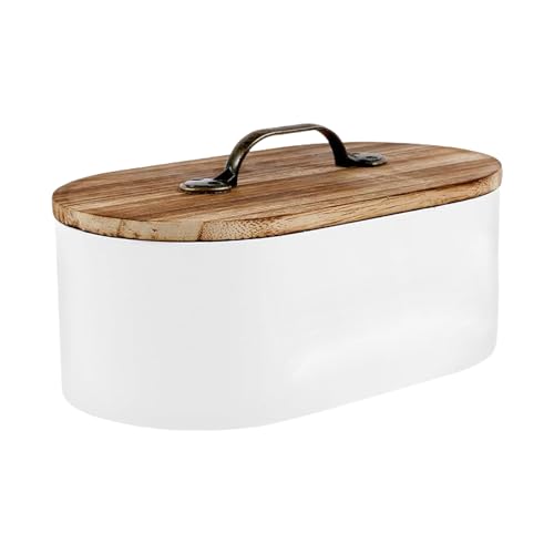 Tamponhalter - Holz Tampon Storage Box Mit Deckel | Toilettenperiodenprodukte Organisator Fall | Badezimmerzubehör Für Tupfer Haarnadel Medizin Kosmetischer Schrank Arbeitsplatte Schließfach von Generisch