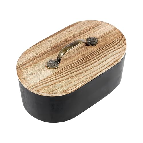 Tamponhalter für Badezimmer – Tampon-Aufbewahrungsbox aus Holz mit Deckel | Periodenbox | WC-Perioden-Produkte Organizer Fall | dekoratives Badezimmer-Zubehör für Tupfer Haarnadeln Medizin Tamponhalter für Badezimmer – Tampon-Aufbewahrungsbox aus Holz mit Deckel | Periodenbox | WC-Perioden-Produkte Organizer Fall | dekoratives Badezimmer-Zubehör für Tupfer Haarnadeln Medizin von Generisch