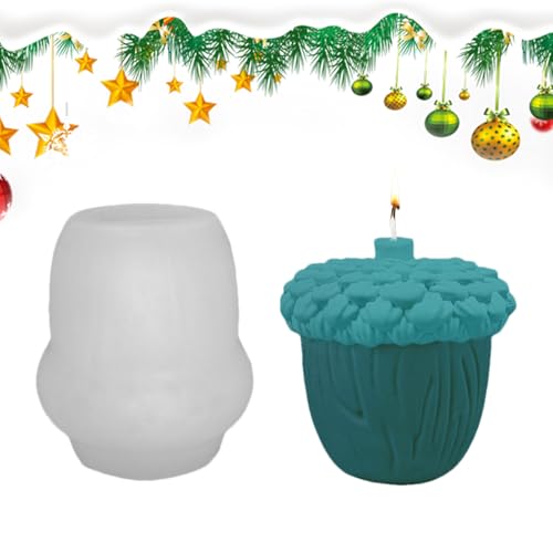 Tannenzapfen-Kerzenform, Tannenzapfen-Silikonform |3D Weihnachts-Tannenzapfen-Harz-Formen,Silikon-Seifen-Tonform, Kerzen-Bastelform für die Kerzen-Seifenherstellung Tannenzapfen-Kerzenform, Tannenzapfen-Silikonform |3D Weihnachts-Tannenzapfen-Harz-Formen,Silikon-Seifen-Tonform, Kerzen-Bastelform für die Kerzen-Seifenherstellung von Generisch
