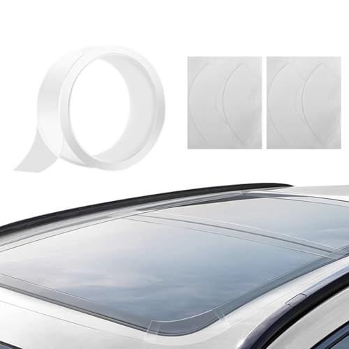 TapeSeal Clear – Klebeband 30x4cm | Dach Reparaturband Mit Starker Haftung | Auto Schiebedach Abdichtung | Wasserfestes Band Für Lecks & Risse Auf Dächern, PVC Rohren, Fallrohre, Sanitär & D TapeSeal Clear – Klebeband 30x4cm | Dach Reparaturband Mit Starker Haftung | Auto Schiebedach Abdichtung | Wasserfestes Band Für Lecks & Risse Auf Dächern, PVC Rohren, Fallrohre, Sanitär & D von Generisch