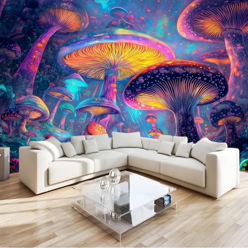 Tapete 3D Effekt Digitale Kunst Pilzwelt Fototapete Wohnzimmer 400 x 280 cm Vlies Tapeten Wandtapete Moderne Wanddeko Wand Dekoration Wohnzimmer Schlafzimmer Büro Flur Tapete 3D Effekt Digitale Kunst Pilzwelt Fototapete Wohnzimmer 400 x 280 cm Vlies Tapeten Wandtapete Moderne Wanddeko Wand Dekoration Wohnzimmer Schlafzimmer Büro Flur von Generisch