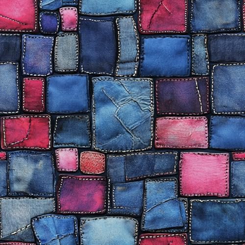 Tapete Selbstklebende Fototapete Wandpapier Denim Geometrisch Folie Dekorfolie Möbelfolie Klebefolie Retro Kunst 44x1000 cm Wanddeko Wandtapete Wohnzimmer Schlafzimmer Tapete Selbstklebende Fototapete Wandpapier Denim Geometrisch Folie Dekorfolie Möbelfolie Klebefolie Retro Kunst 44x1000 cm Wanddeko Wandtapete Wohnzimmer Schlafzimmer von Generisch