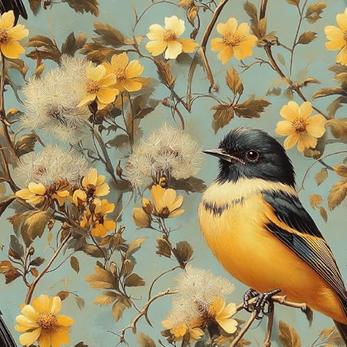 Tapete Selbstklebende Fototapete Wandpapier Vogel Jahrgang Folie Dekorfolie Möbelfolie Klebefolie Pflanzen Blumen Natur 44x1000 cm Wanddeko Wandtapete Wohnzimmer Schlafzimmer Tapete Selbstklebende Fototapete Wandpapier Vogel Jahrgang Folie Dekorfolie Möbelfolie Klebefolie Pflanzen Blumen Natur 44x1000 cm Wanddeko Wandtapete Wohnzimmer Schlafzimmer von Generisch