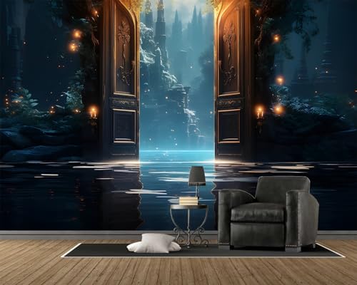 Tapete Tropische Magisches Tor, Fototapete Traum 250x175 cm, Vliestapete mit 3D Muster, Wandtapete 3D Motivtapeten für Wohnzimmer Schlafzimmer Groß Wanddeko, B51 Tapete Tropische Magisches Tor, Fototapete Traum 250x175 cm, Vliestapete mit 3D Muster, Wandtapete 3D Motivtapeten für Wohnzimmer Schlafzimmer Groß Wanddeko, B51 von Generisch