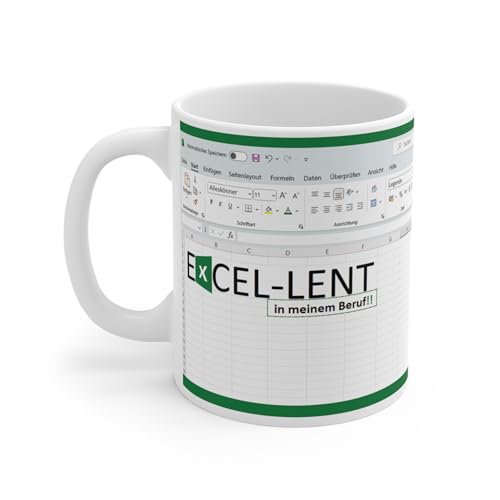 Tasse Excel lustig | Büro Excel-Lent 0,3 L Tasse Excel lustig | Büro Excel-Lent 0,3 L von Generisch