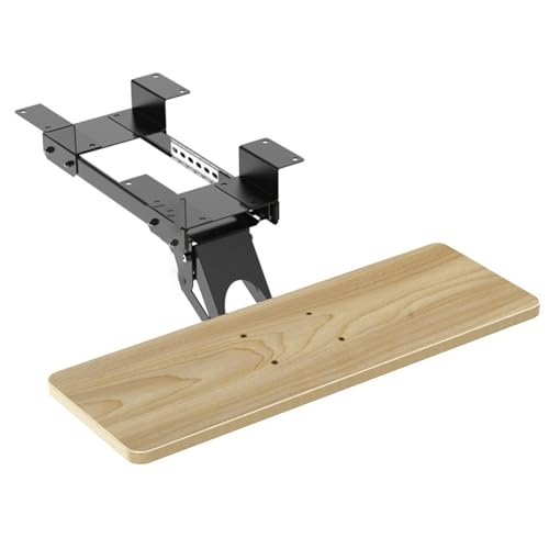 Tastaturschublade unter dem Schreibtisch – leichtgängiges Computer-Tablett zum Tippen, perfekt für Heimbüros, Unternehmen und Arbeitsbereiche – platzsparendes Design, einfache Montage Tastaturschublade unter dem Schreibtisch – leichtgängiges Computer-Tablett zum Tippen, perfekt für Heimbüros, Unternehmen und Arbeitsbereiche – platzsparendes Design, einfache Montage von Generisch