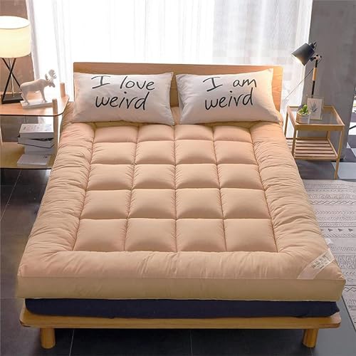 Tatami Matratze – Dicke, faltbare Futon, tragbare Isomatte für Studentenwohnheim, aufrollbare Bodenmatratze, mittelgroßes Doppelbett Tatami Matratze – Dicke, faltbare Futon, tragbare Isomatte für Studentenwohnheim, aufrollbare Bodenmatratze, mittelgroßes Doppelbett von Generisch